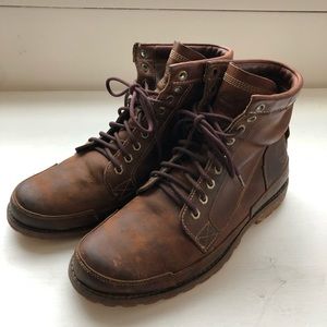 TIMBERLAND Earthkeepers Brown Leather Boots
